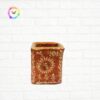 Tribal-warli-art-brown-balcony-planter-srishti-green-decor-hand-crafted