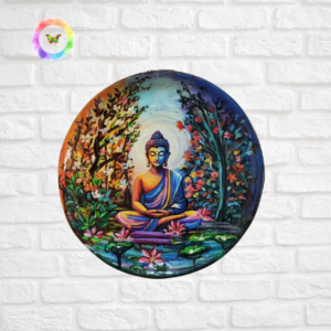 Hand-Crafted Buddha Eco-Friendly Wall Plate
