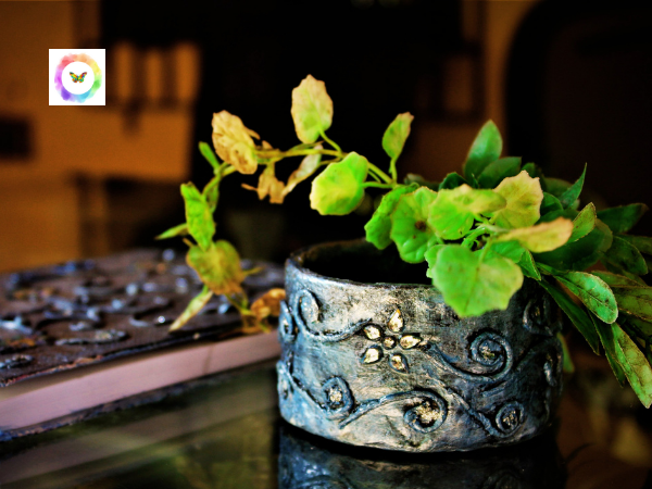 planter-srishti-green-decor-table top-pot-hand-crafted-eco-friendly